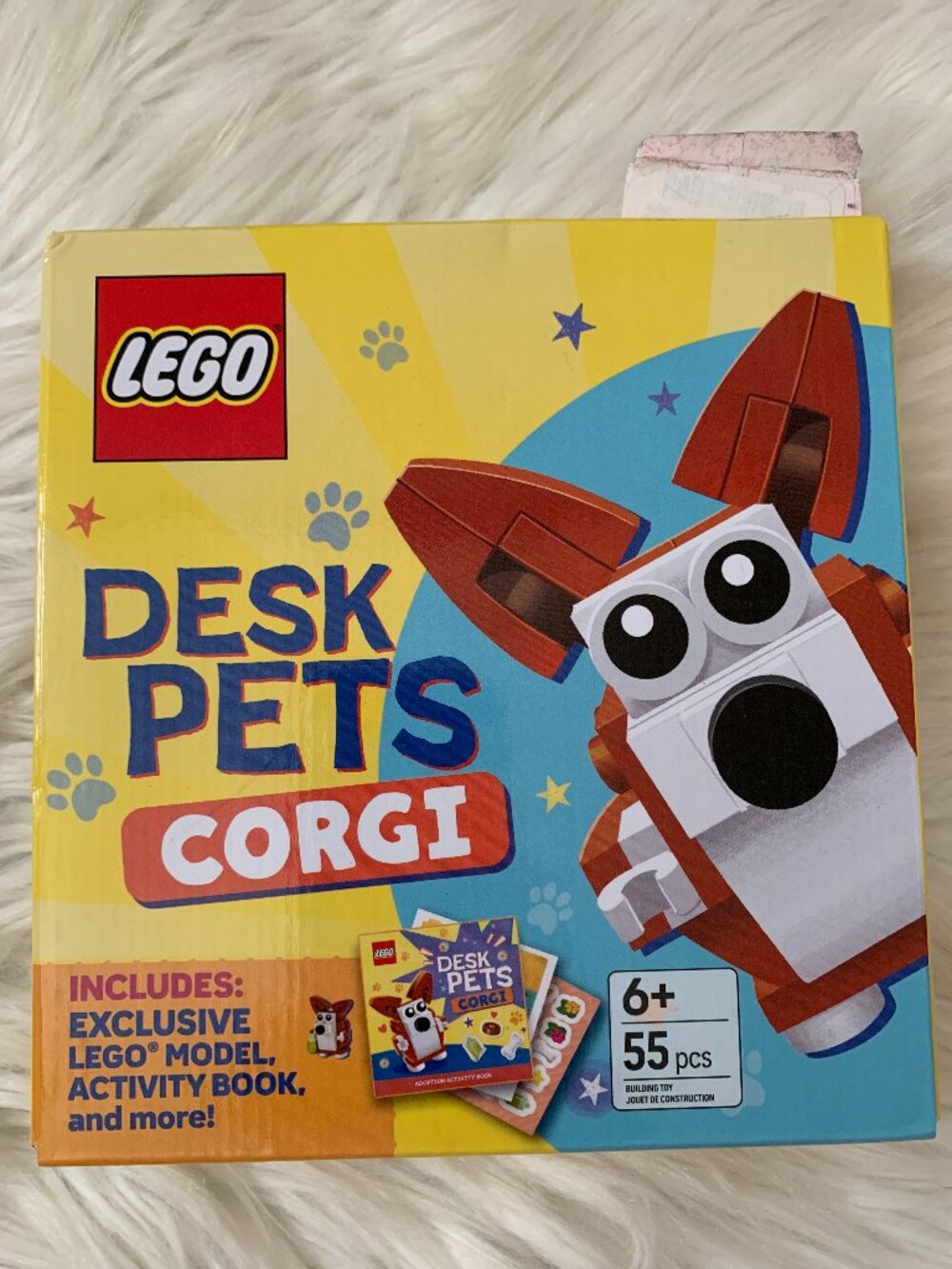 LEGO Desk Pets Corgi Building Set
